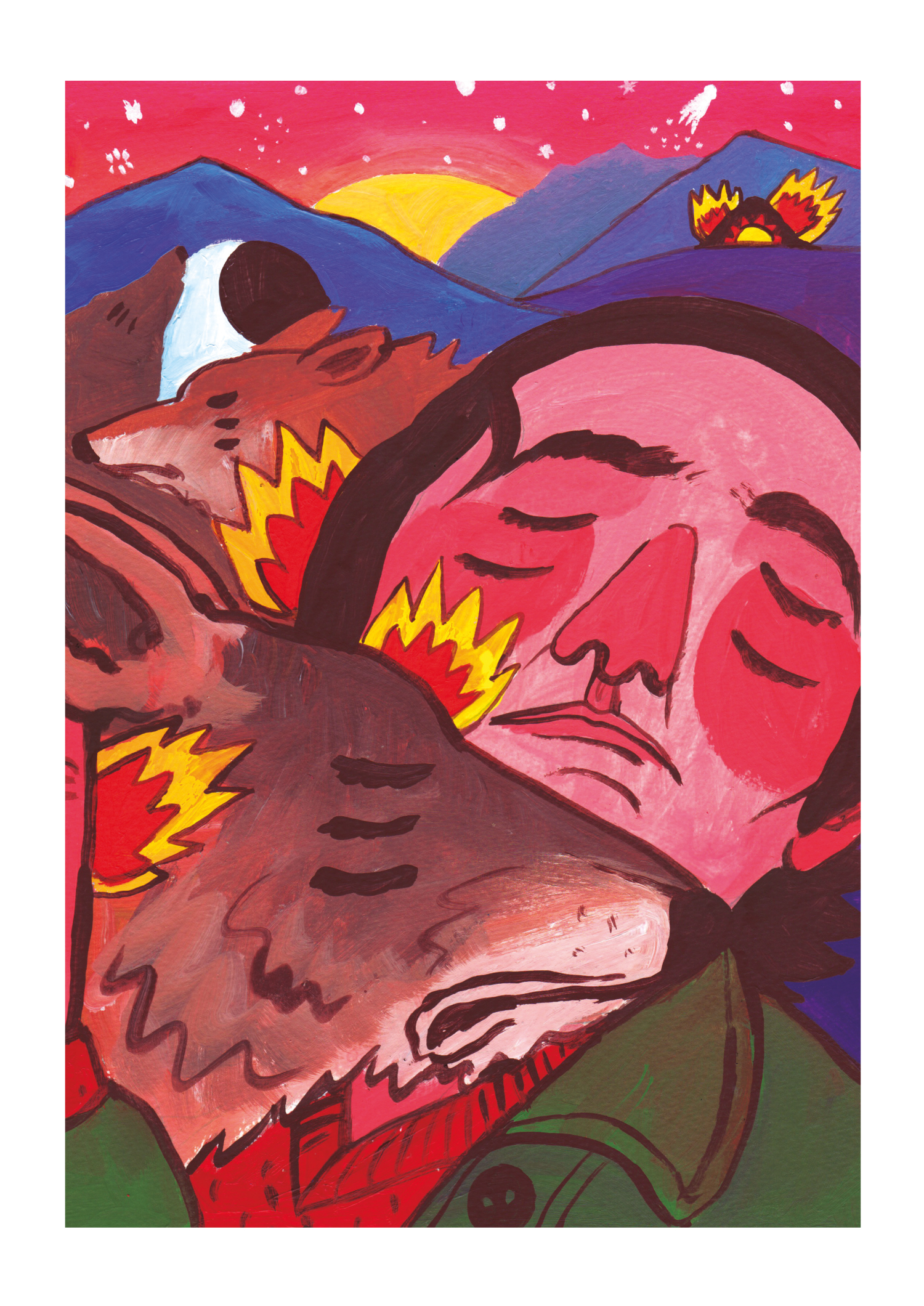 Félix - Lámina de Ricardo Cavolo