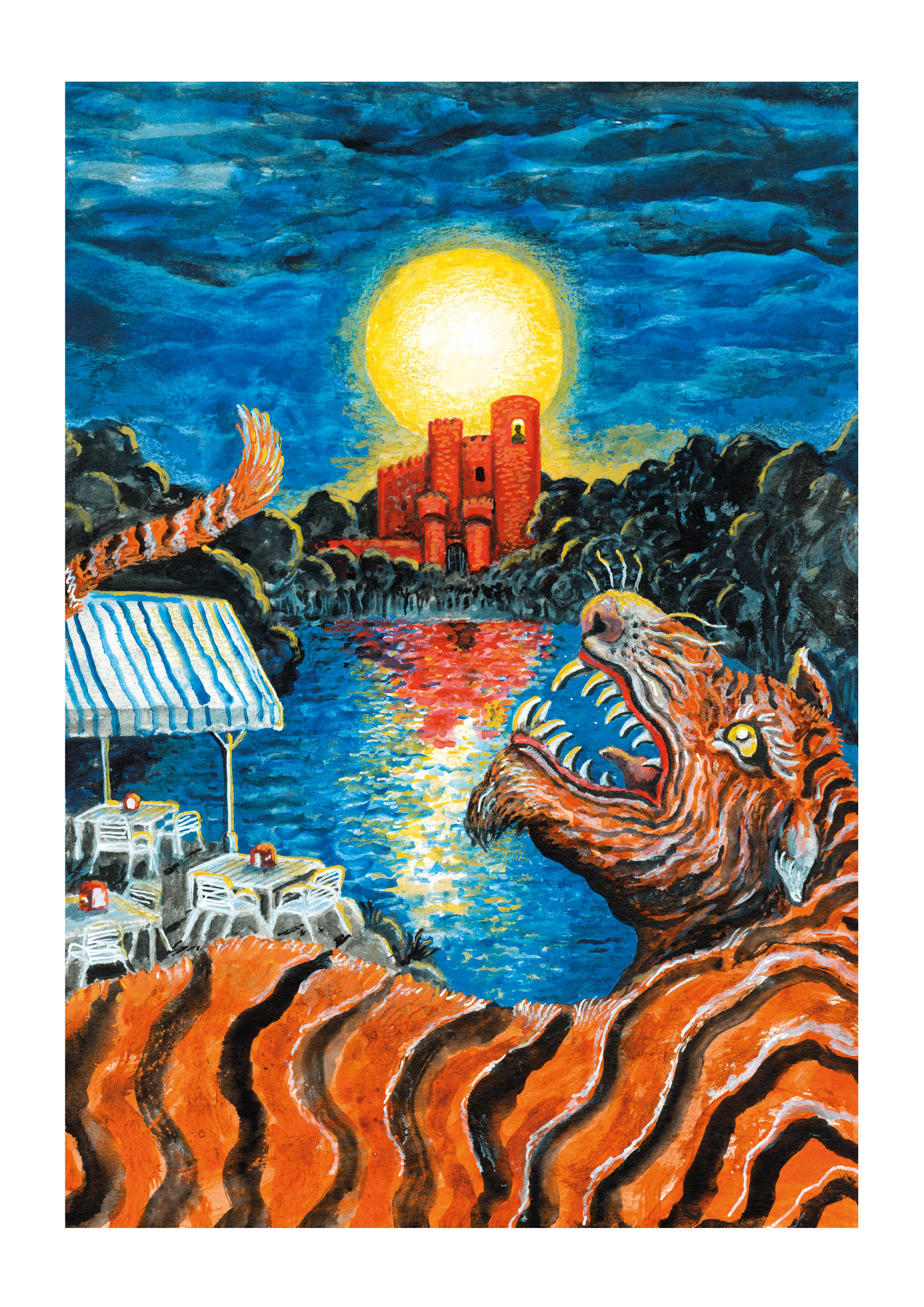 Tigre - Lámina de Manuel Marsol